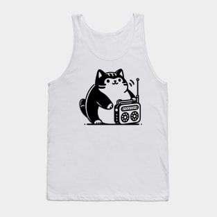 Radio For Cat Tank Top